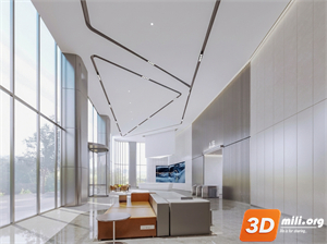 Lobby front desk Skp Files 